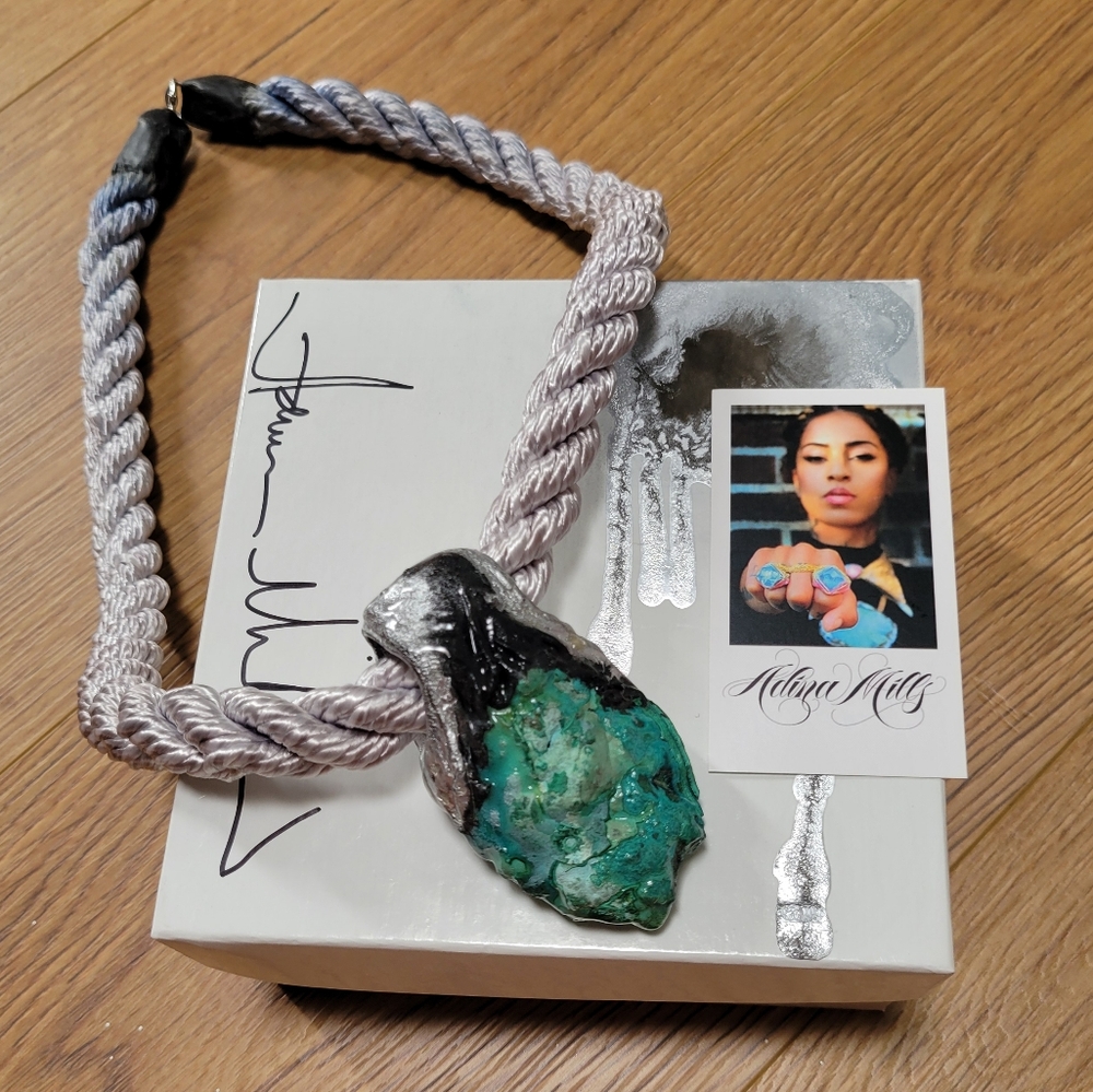 Adina Mills Natural Stone Necklace